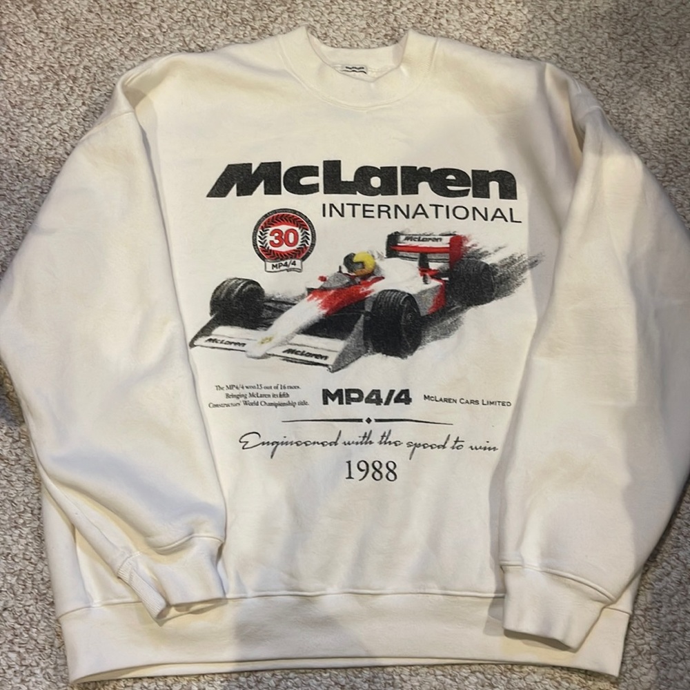 COPY- Abercrombie and Fitch McLaren Crewneck Sweatshirt